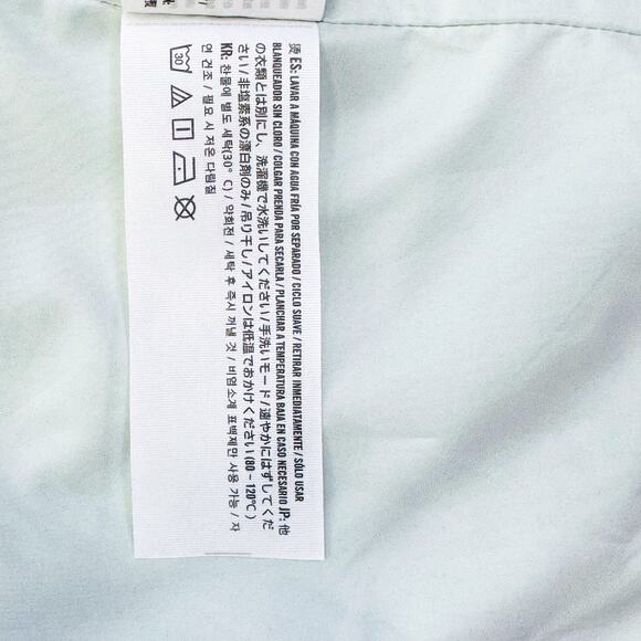 Abercrombie & Fitch Double-Breasted Blue Linen Blazer - Picture 13 of 14